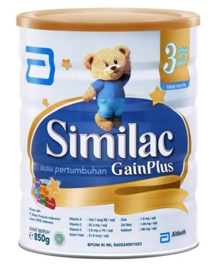 Similac Gain Plus 3