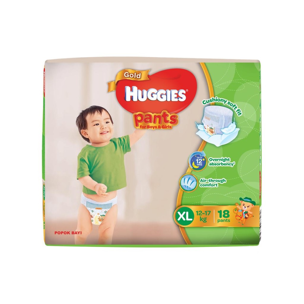 Popok Bayi Huggies Gold Pants