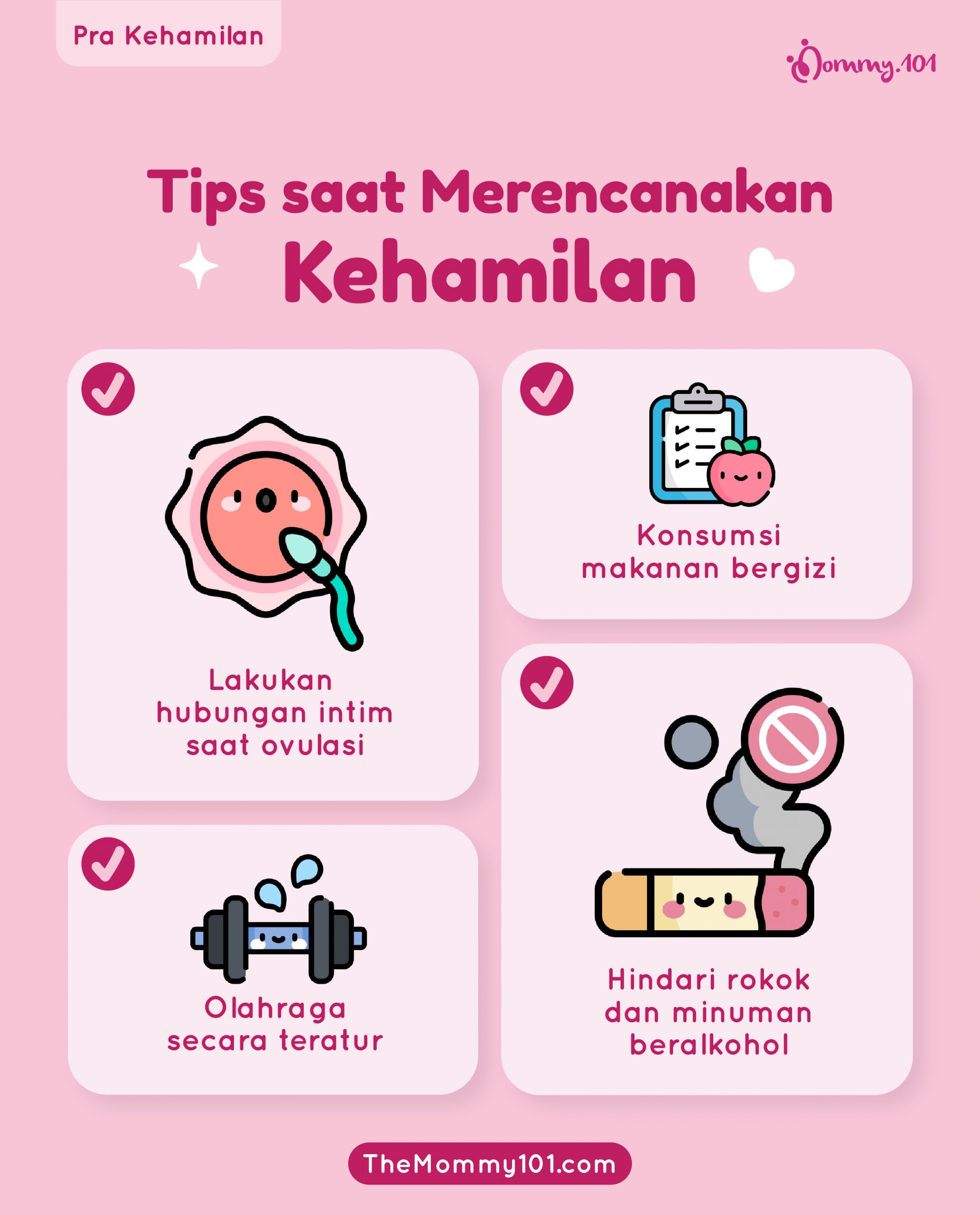 Tips saat Merencanakan Kehamilan