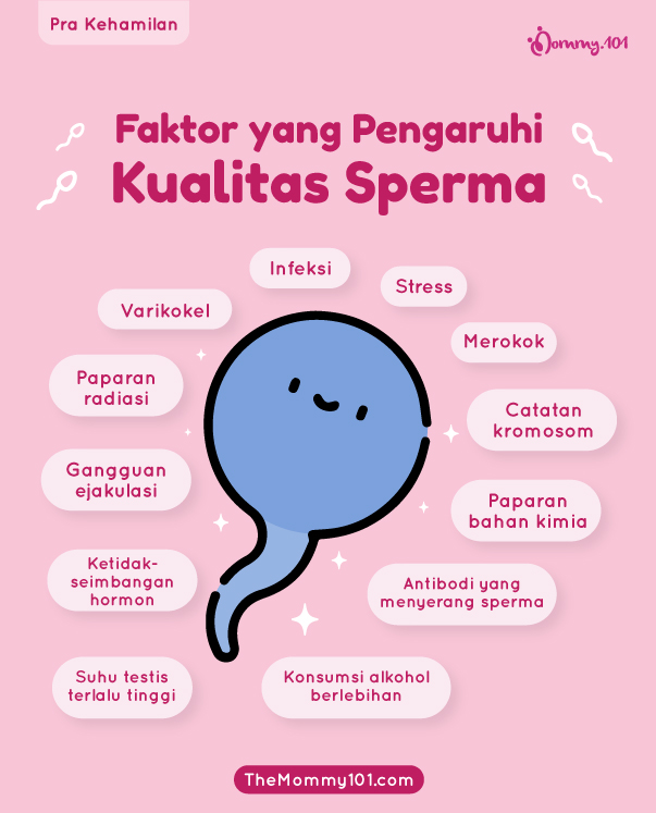 Faktor yang pengaruhi kualitas sperma pria