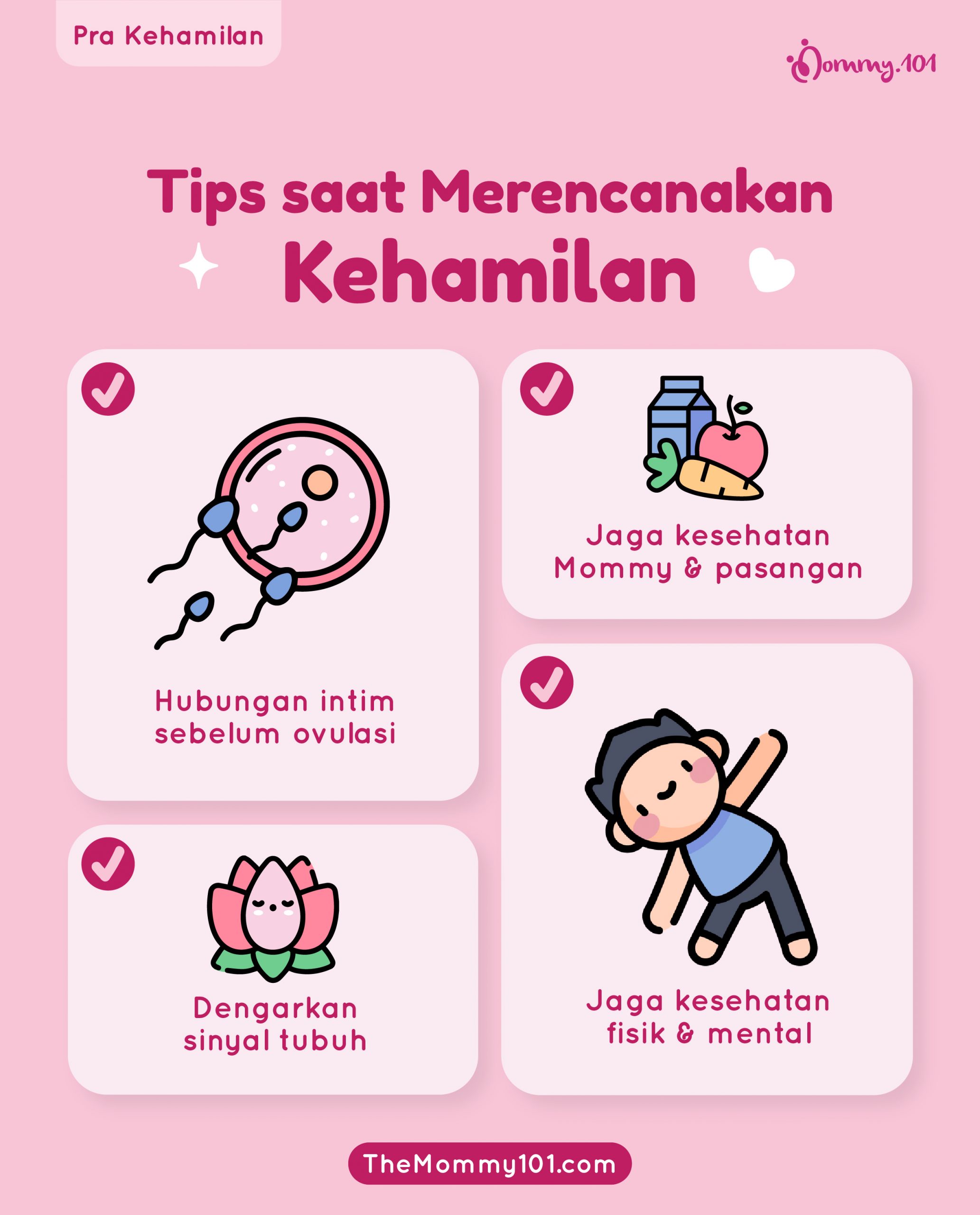 Tips Merencanakan Kehamilan